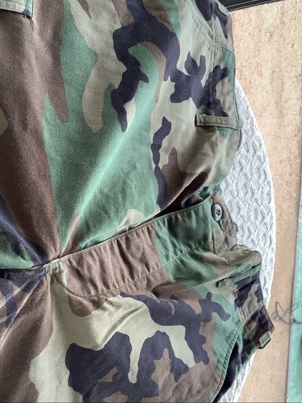 Camouflage Men's Cargo Pants - Green Camo
